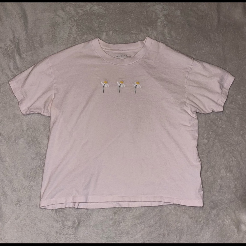 AMERICAN EAGLE cropped tee